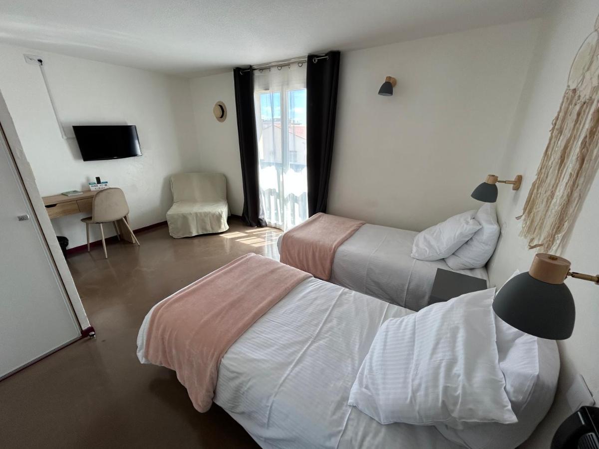 Logis Hotel De La Clape Narbonne-Plage Eksteriør bilde